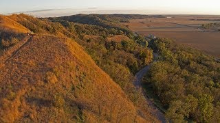 Iowa Land and Sky Loess Hills And Prairies [upl. by Lerret134]