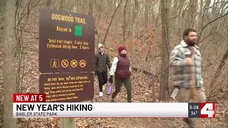 St Louis County residents start 2024 off with ‘First Day Hike’ [upl. by Skricki520]