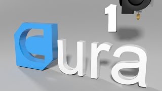 Cura 3D Printing Tutorial Episode 1 controls and layout [upl. by Erkan]