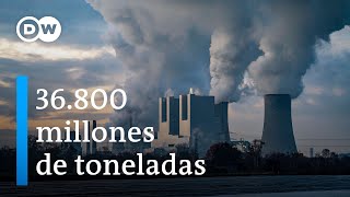 Nivel récord de las emisiones de CO2 procedentes de energías fósiles [upl. by Atiner]