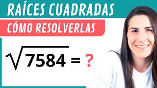 Cómo RESOLVER RAÍCES CUADRADAS ✅ [upl. by Ardekan]