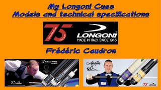 My different models of Longoni Cues and technical specifications wwwlongonicuescom [upl. by Tisdale]