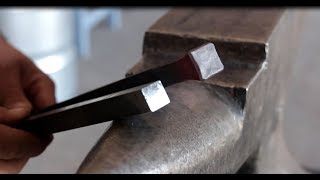 Blacksmithing for Beginners  Forging Lesson 2 upsetting [upl. by Burger]