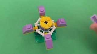 Lego Classic 10696 Lego Ideas and Instructions Building Lego Moving Flower How to make Flower [upl. by Shelagh]