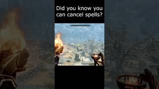 Cancel Spells Instantly in Skyrim ✨🔮 [upl. by Underwood]