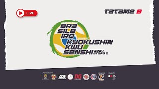 II Campeonato Brasileiro Kyokushin KWU Senshi 2024  Tatame B [upl. by Deb]