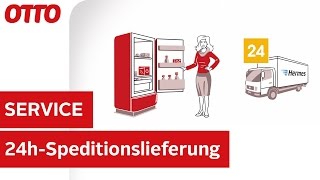 24StundenLieferung für Speditionsartikel  Lieferung amp Rücksendung  Service bei OTTO [upl. by Kass]