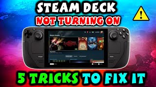 Steam Deck Not Turning On  5 Tricks To Fix Your Steam Deck Not Turning On Issues  Explained [upl. by Bega]