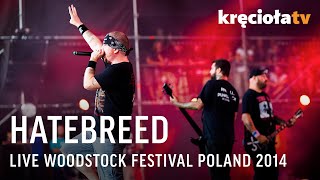 Hatebreed LIVE Woodstock Festival Poland 2014 FULL CONCERT [upl. by Acinoev]