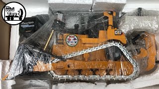 RC BULLDOZERS UNBOXING  METAL GEARBOX TRACK CONVERTED TO HOBBY RC  REVIEW AND TESTED by KTTV [upl. by Armbruster]