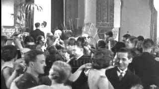 1920s dance hall Couples dance Archive film 91372 [upl. by Lory]