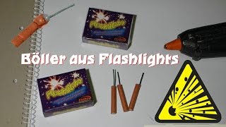 Jugendfeuerwerk verbessern 4  Böller aus Knatterfritzen bauen [upl. by Caundra]