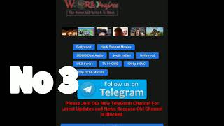 Best top 3 Movies Wap site link CMT movie site name [upl. by Yedorb391]