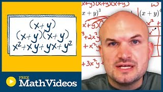 How to expand binomials by multiplying [upl. by Enaj]