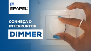 INTERRUPTOR DIMMER  EFAPEL [upl. by Shuma]