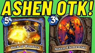 Shuffling 50 Deck of Wonders Ashen Elemental OTK [upl. by Denver]