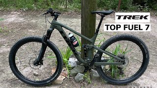 TREK TOP FUEL 7 2022 REVIEW  GOPRO CYCLING 2023  WV NEW RIVER GORGE [upl. by Ecyt736]