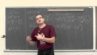 Factoring Monomials from a Polynomial [upl. by Platas579]