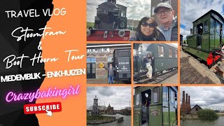 Stoomtram amp Boot Hoorn Medemblik  Enkhuizentourtravelnetherlands [upl. by Llerrat]