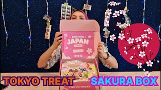 Unboxing Tokyo Treat Spring boxes 2022 SAKURA BOX 😍🌸 [upl. by Wiltsey]