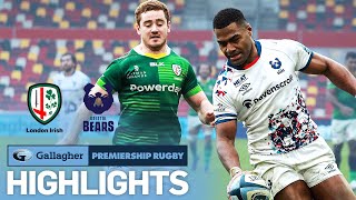 London Irish v Bristol Bears  HIGHLIGHTS  Dramatic End to Incredible Game  Gallagher Premiership [upl. by Edveh596]