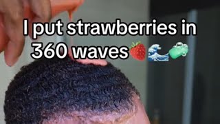 I PUT STRAWBERRIES IN MY 360 WAVES🌊‼️ [upl. by Anderson946]