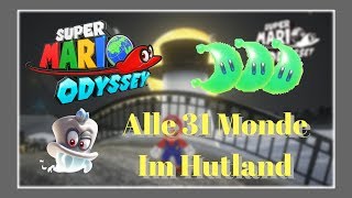 Super Mario Odyssey Alle 31 Monde im Hutland  Deutsch [upl. by Moraj963]