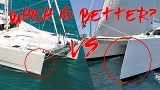 CATAMARAN DESIGN How Hull Volume amp Bow Shape Affect Performance amp Safety  Ep 3 [upl. by Burkle]