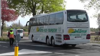 Buses near Keukenhof NL 15 april 2014 part 2 of 2 [upl. by Idnerb291]