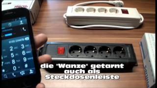 Abhören mit dem Handy Abhörgeräte Spionage Audioüberwachung Gsm Wanze [upl. by Dhruv]