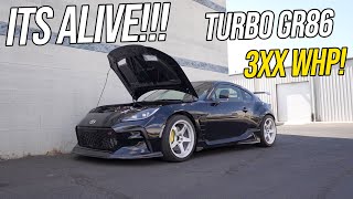 TURBO GR86 FIRST DRIVE With Production Kit [upl. by Hayyim802]