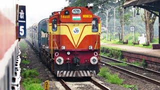 Amazing ERS ALCO TWINS  16334 Thiruvananthapuram  Veraval Express [upl. by Jovi]