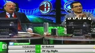 INCREDIBILE Tiziano Crudeli lite furiosa e viene licenziato da Diretta Stadio [upl. by Nosnhoj]