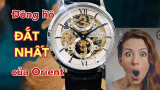 Trên tay chiếc Đồng hồ ĐẮT GIÁ NHẤT của Orient Star Skeleton SDX02002S0  Quang Lâm [upl. by Ancalin]