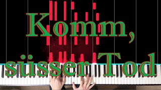 Komm susser Tod  JSBach BWV478 piano arrange [upl. by Nerat]