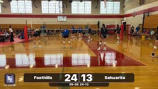 Foothills vs Sahuarita  Varsity [upl. by Handler80]