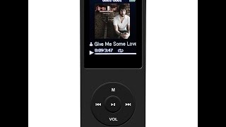 AGPTEK T06S 4quot Android MP3 Player Review [upl. by Graff]