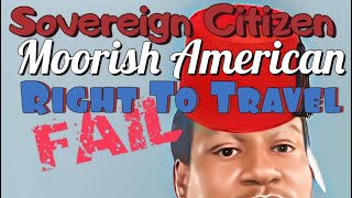 Sovereign Citizen Moorish American Right To Travel Fail in Indiana [upl. by Dallis]