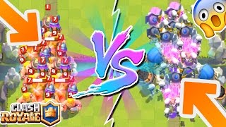 SQUELETTE VS HUMAIN  UN COMBAT VRAIMENT WTF  Clash Royale [upl. by Hueston503]