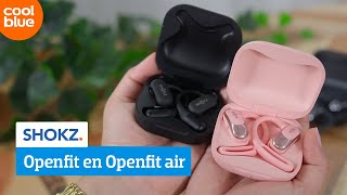 Vergelijking van de Shokz Openfit en de Openfit Air [upl. by Adnawot226]