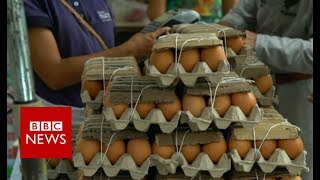 Venezuela crisis the view from Caracas farmers market  BBC News [upl. by Fischer]