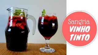 Sangria de Vinho Tinto  Receitas Práticas [upl. by Ynahteb648]