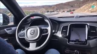 2017 Volvo XC90 Autopilot II at 65mph [upl. by Orwin]