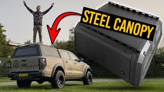 This Steel Canopy on My Ford Ranger Changes Everything [upl. by Lossa]