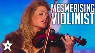 Violinist Lettice Rowbotham All Performances on Britains Got Talent  Got Talent Global [upl. by Annitsirhc]