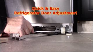 Refrigerator Door Won’t Open or Close  Top 5 Reasons amp Fixes  Kenmore Whirlpool GE amp more [upl. by Wightman]