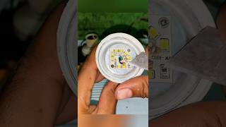 Repair LED Bulb 💡 at homereapir led bulb without soldering ironfull video link in description [upl. by Yenial]