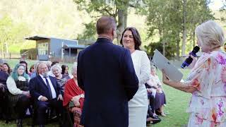 Annika amp Ricks Canungra Wedding  Full Ceremony Video [upl. by Aggie]