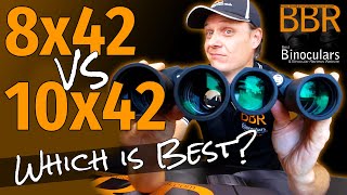 8x42 vs 10x42 Binoculars  Which is Best [upl. by Nahsor671]