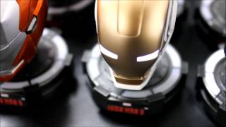 First Look  King Arts 15 Iron man Deluxe Helmet Series 6 HD [upl. by Oigolue854]